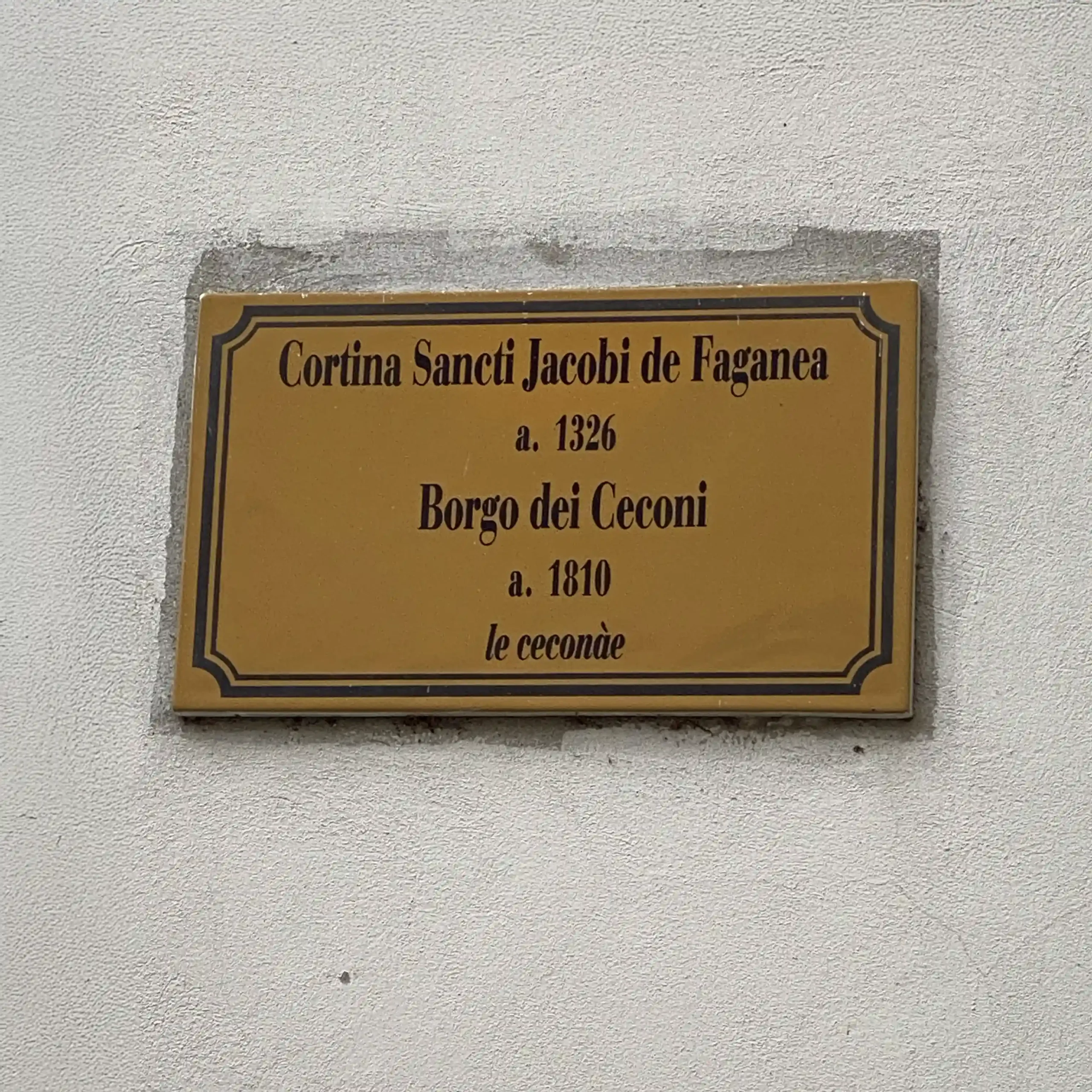 origini borgo